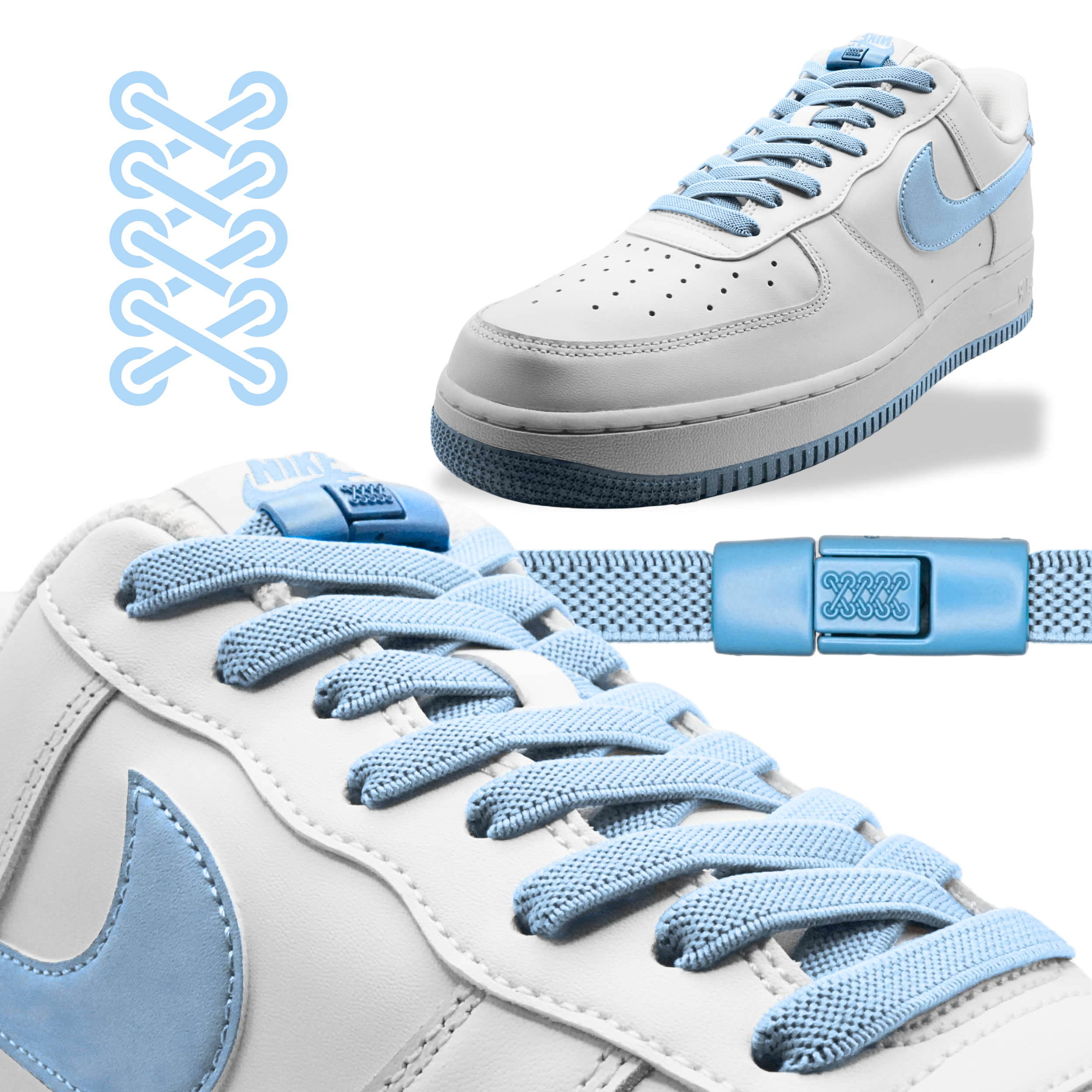 Flat Elastic Shoelaces